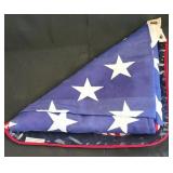 American Flag w/ plastic bag