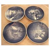 4 B & G Denmark 7.25" plates