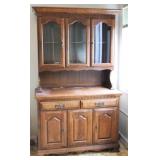 Vintage china hutch cabinet - 75.5 x 45 x 19