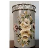 Vintage Metal Trashcan