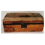 Vintage Doll Trunk w/ key