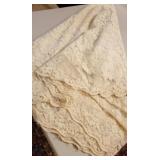 Vintage Lace Tablecloth