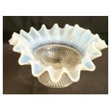 Opalescent Footed Bowl - 3.5 x 8