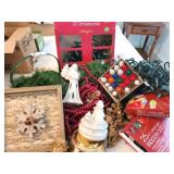 Group Lot of Christmas to include lights