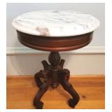 Carlton McLendon Marble Top Fern Stand