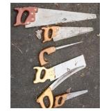 Assorted saws