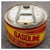 Vintage metal gas can