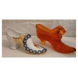 Fenton Shoe & Porcelain Shoe