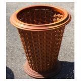 Mid century trash can - 13 x 12