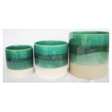 3 pc. Set of Three Hands Planters