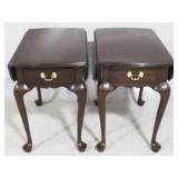 Pair of Henkel Harris Drop-Side Tables