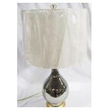 Mirror Glass Lamp - 30" tall