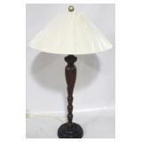 Wood Base Lamp - 41" tall