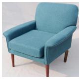 Urban Chic Andrea turquoise arm chair
