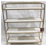 Three Hands Wood/Metal Shelf