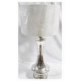 Mirror Glass Lamp - 32" tall
