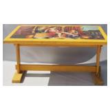 Painted dinette table - 30 x 57 x 33