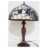 Stained glass table lamp - 25"