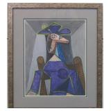PORTRAIT DE FEMME GICLEE BY PABLO PICASSO