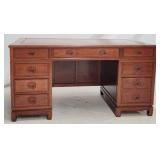 Asian rosewood executive desk