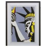 I LOVE LIBERTY GICLEE BY ROY LICHTENSTEIN