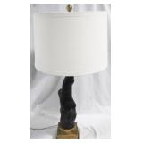 Wood Base Lamp - 32.5" tall