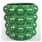 Green Three Hands Vase