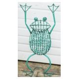 Metal Frog Yard Art