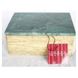 Three Hands Marble/Wood Box
