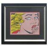 CRYING GIRL GICLEE BY ROY LICHTENSTEIN