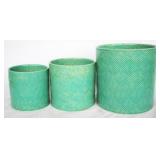 3 pc. Set of Three Hands Planters