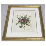 B. Sikes Signed Framed Print - 28" x 32"