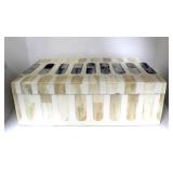 Chelsea House inlaid storage box - 4 x 12 x 8