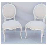 Pair Alden Parkes upholstered chairs