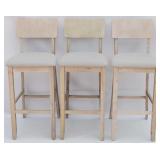 3 Powell bar stools