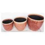 3 pc. Set of Three Hands Planters