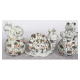3 pc. Set of Three Hands Animal Figures