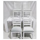 Home Insights Marble Top Dining Set, 5pc