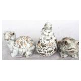 3 pc. Set of Three Hands Animal Figures