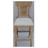Powell upholstered seat bar stool
