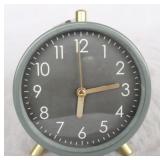 Three Hands Metal Alarm Clock