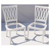 Pair Alden Parkes chair frames