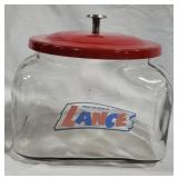 Glass Lance store jar