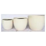 3 pc. Set of Three Hands Planters