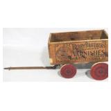 Berry Brothers Varnishes Wood Crate Wagon