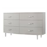 Chelsea Dresser - 6 Drawer / White Ash