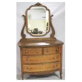 4-Drawer Chest w/ Mirror - 21" x 72" x 42"