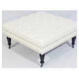 Powell Square Tufted Ottoman
