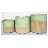 3 pc. Set of Three Hands Planters