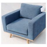 Urban Chic blue arm chair